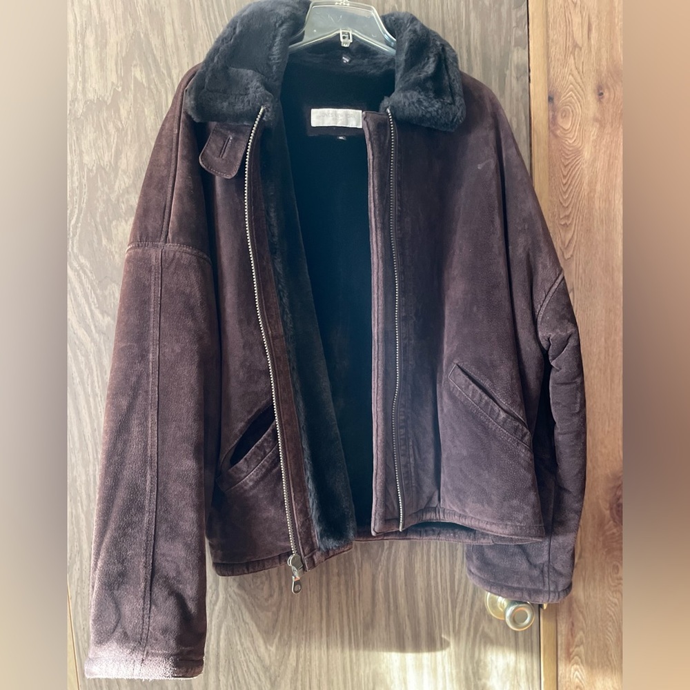 Jones New York Suede Jacket sz XL